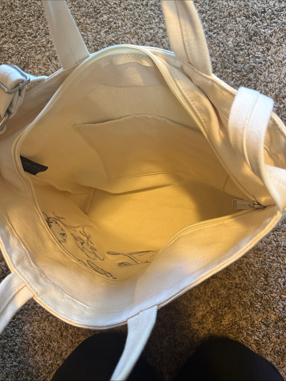 Baggu zip top horizontal duck bag - Picture 5 of 6